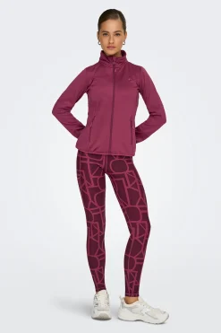 Only Play Chaqueta t&eacute;cnica cuello alto con cremallera^Mujer Deporte