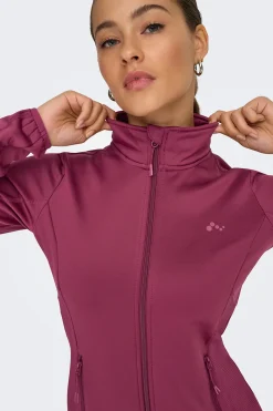 Only Play Chaqueta t&eacute;cnica cuello alto con cremallera^Mujer Deporte