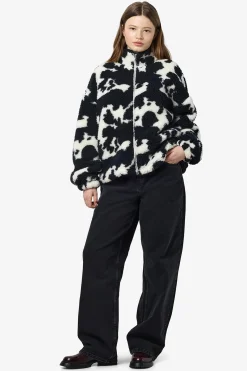 Noisy May Chaqueta teddy cuadros^Mujer Chaquetas|Abrigos