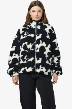 Noisy May Chaqueta teddy cuadros^Mujer Chaquetas|Abrigos