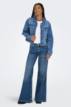 Only Chaqueta vaquera bolsillos^Mujer Chaquetas