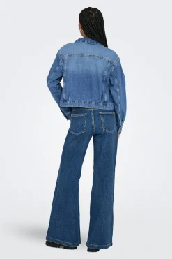 Only Chaqueta vaquera bolsillos^Mujer Chaquetas