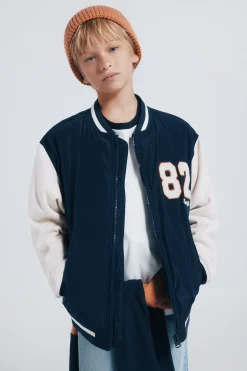 Springfield Kids Chaqueta varsity beisbolera ni&ntilde;o^Niños Abrigos Y Chaquetas