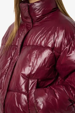 Noisy May chaquet&oacute;n acolchado metalizado^Mujer Abrigos