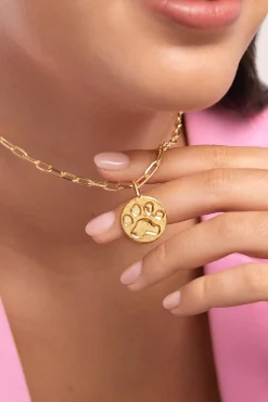 Singularu Charm Huella Ba&ntilde;o Oro^Mujer Bisutería