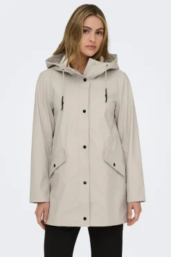 Only Chubasquero con capucha^Mujer Chaquetas