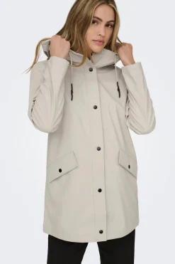 Only Chubasquero con capucha^Mujer Chaquetas