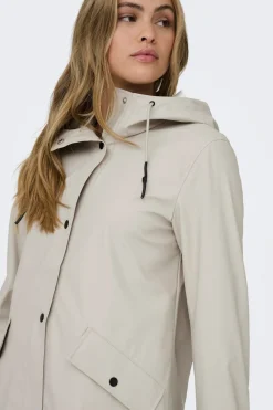Only Chubasquero con capucha^Mujer Chaquetas