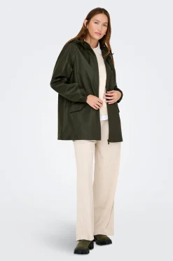 JDY Chubasquero con capucha^Mujer Chaquetas