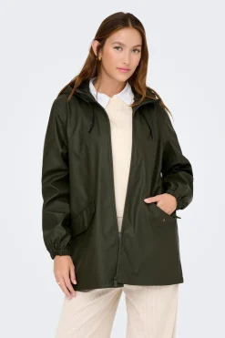 JDY Chubasquero con capucha^Mujer Chaquetas