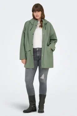 Only Carmakoma Chubasquero con capucha talla grande^Mujer Chaquetas