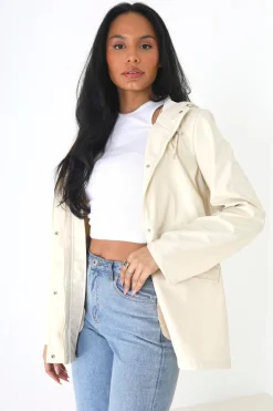 Brave Soul Chubasquero engomado^Mujer Chaquetas