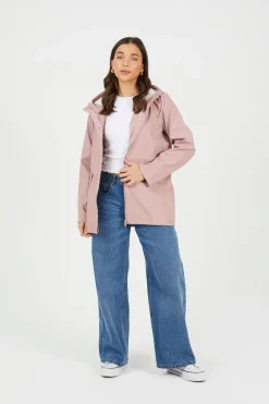 Brave Soul Chubasquero engomado^Mujer Chaquetas