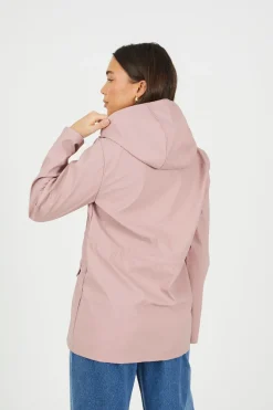 Brave Soul Chubasquero engomado^Mujer Chaquetas