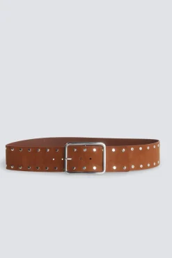 Springfield Cinturón ancho ante tachas^Mujer Cinturones