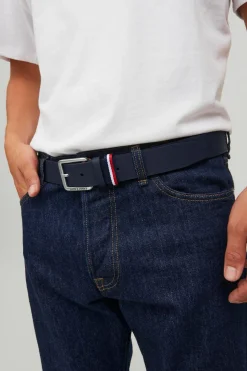 Jack & Jones Cintur&oacute;n cl&aacute;sico piel^Hombre Cinturones