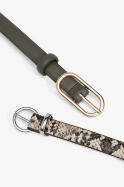 Tiffosi Cintur&oacute;n con Hebilla Met&aacute;lica^Mujer Cinturones