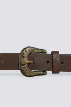 Springfield Cintur&oacute;n cowboy met&aacute;lico^Mujer Cinturones