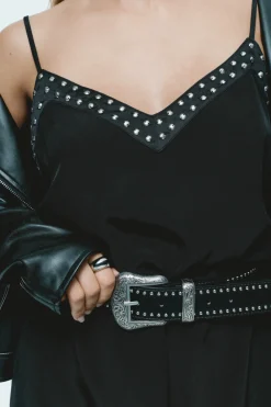 Springfield Cinturón cowboy tachas^Mujer Cinturones