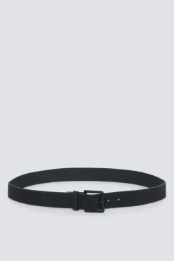 Springfield Cintur&oacute;n efecto piel hebilla met&aacute;lica^Hombre Cinturones