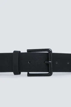 Springfield Cintur&oacute;n efecto piel hebilla met&aacute;lica^Hombre Cinturones