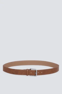 Springfield Cintur&oacute;n efecto piel pespuntes^Hombre Cinturones