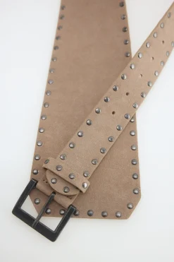 Slowlove Cintur&oacute;n irregular tachas^Mujer Cinturones