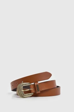 Pepe Jeans Cinturón piel hebilla^Mujer Cinturones