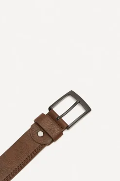 Inside Cintur&oacute;n Polipiel Pespuntes^Hombre Cinturones