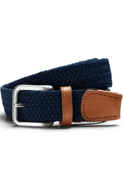Jack & Jones Cintur&oacute;n trenzado hebilla pin^Hombre Cinturones
