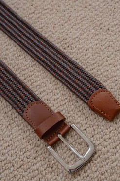 Celopman Cintur&oacute;n trenzado multicolor^Hombre Cinturones