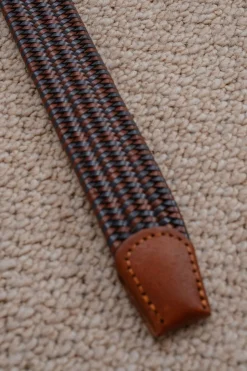 Celopman Cintur&oacute;n trenzado multicolor^Hombre Cinturones