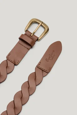 Pepe Jeans Cinturon cuero trenzado^Mujer Cinturones