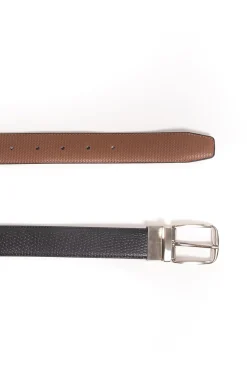 Celopman Cinturon Reversible Labrado^Hombre Cinturones