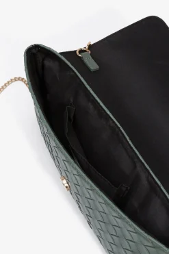 Vilanova Clutch con textura de trama^Mujer Bolsos