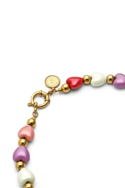 Singularu Collar l'Amour Paris Acero B.Oro^Mujer Bisutería