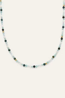 Singularu Collar Long Altea Ice Acero Ba&ntilde;o Oro^Mujer Bisutería