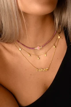 Singularu Collar Mamá Heart Oro^Mujer Bisutería