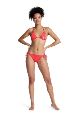 Roxy Conjunto bikini triangular liso^Mujer Baño