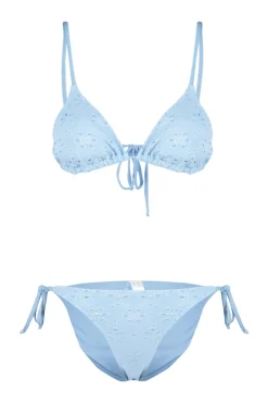 Trendyol Conjunto de bikini triangular brocado^Mujer Baño