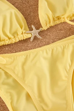 Trendyol Conjunto de bikini triangular detalle estrella^Mujer Baño