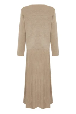 Trendyol Conjunto de c&aacute;rdigan, falda y top de punto^Mujer Jerséis Y Cárdigans|Faldas