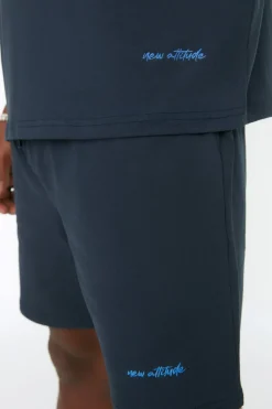 Trendyol Conjunto de chandal liso^Hombre Bermudas|Total Look