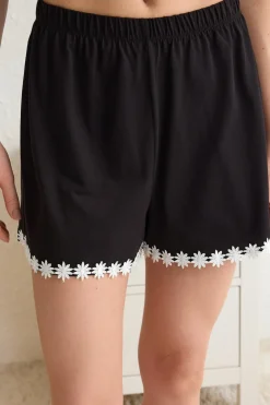 Trendyol Conjunto de pijama bies flores^Mujer Pijamas