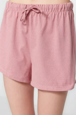 Trendyol Conjunto de pijama corto liso^Mujer Pijamas