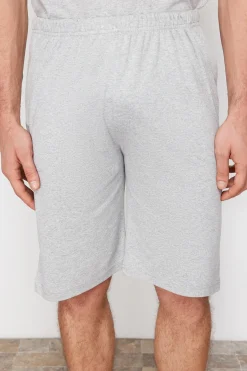 Trendyol Conjunto de pijama corto liso^Hombre Total Look|Pijamas