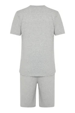 Trendyol Conjunto de pijama corto liso^Hombre Total Look|Pijamas