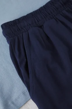 Trendyol Conjunto de pijama corto liso^Hombre Pijamas