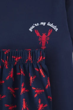 Trendyol Conjunto de pijama corto langostas^Hombre Pijamas