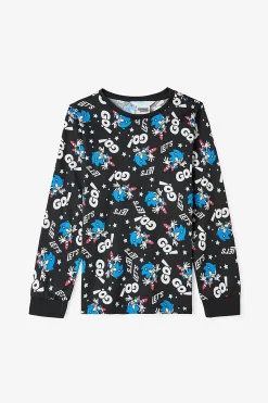 Penti Conjunto de pijama de manga larga Sonic para ni&ntilde;o^Niños Pijamas